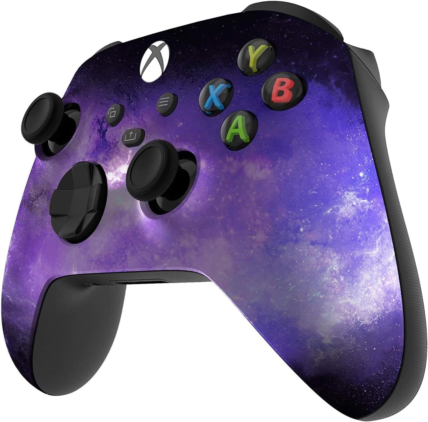 Wireless Controller for Microsoft Xbox Series X/S & Xbox One - Custom Soft Touch Feel - Custom Xbox Series X/S Controller (X/S Galaxy)