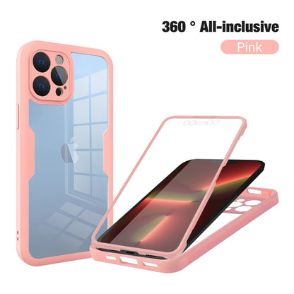 Shockproof 360° Silicone Full Case Cover for Iphone 17 16 15 14 Pro Max 13 12 11